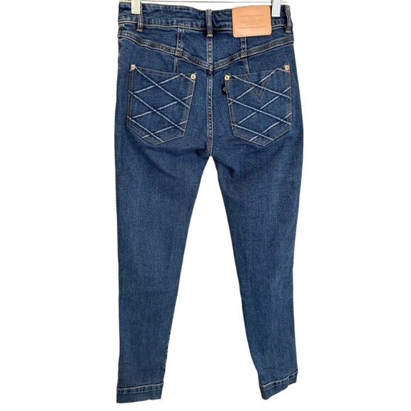 Louis Vuitton women medium Blue wash Skinny Jeans Size EU 36 US 4 - Picture 2 of 15